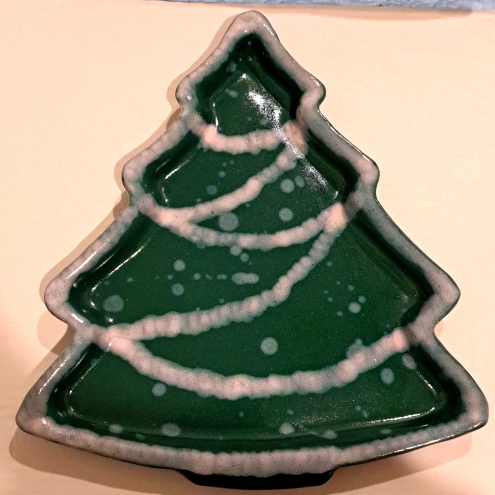 Christmas cookie dish